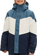 O'Neill Coral Skijas Wintersportjas - Maat 128  - Unisex - blauw - wit - navy