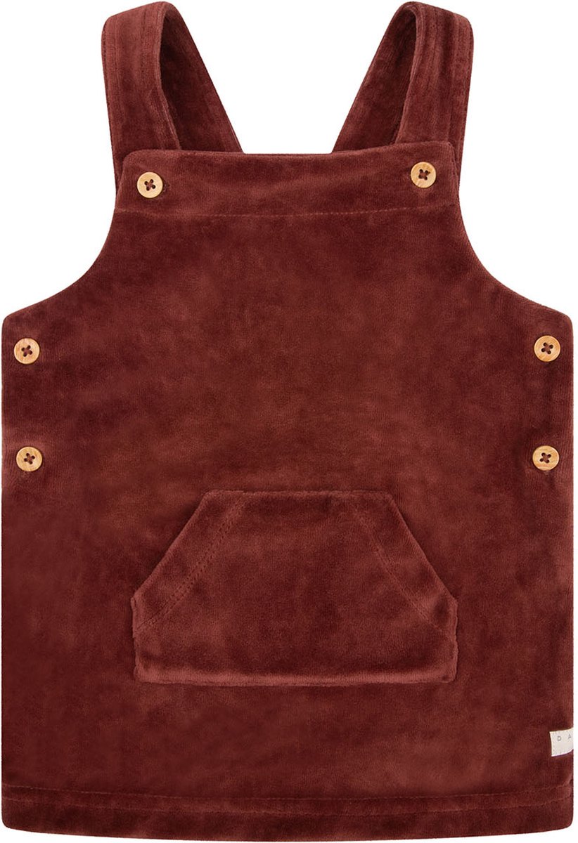 Daily - Salopette Dress Valvet - Rusty Brown - Mt 74