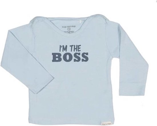Grenouilles et chiens T'shirts Boss bleu clair Taille 50