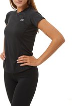 Inq V-Neck Hardloopshirt Zwart Dames - Maat XS