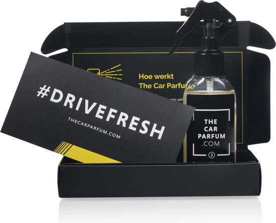 The Car Parfum - Autoparfum Nr. 3 Million - 100 ML - Luchtverfrisser - Car Perfume - Cadeau voor de Autoliefhebber cadeau geven