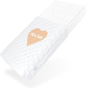 BestCare Aero Ledikant Matras | 70x140x11cm | voor Reiswieg, Wieg, Kinderbedje of Trolley | Aloë Vera Hoes - Wasbaar | Hypoallergeen, Omkeerbaar Matras voor Baby's en Kinderen | OEKO-TEX 100-