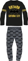 Batman pyjama - maat 116 - Bat-Man pyjamaset - zwart shirt met grijze broek