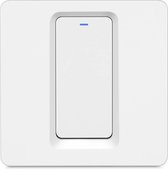DrPhone SWS1 - Slimme Wifi Schakelaar - Lichtschakelaars 1 Gang - Geschikt voor IOS en Android - Wit