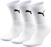 Puma uni Sports Sock 3-Pack White WIT 43/46