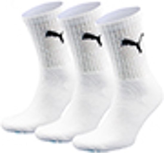 Puma uni Sports Sock 3-Pack White WIT 43/46