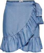 ONLY rok sofia wrap knee  BLAUW S