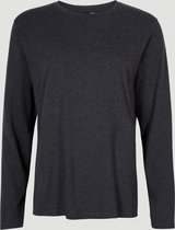 O'Neill T-Shirt Women Essential Crew Ls T-Shirt Black Out - A Xl - Black Out - A 60% Katoen, 40% Polyester Scoop Neck