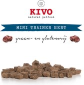 Kivo Petfood Hondensnack Mini Trainer Hert 2 zakken x 200 gram - Graanvrij en Glutenvrij