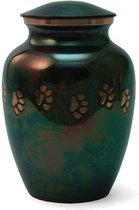 Classic Paws Raku Urn - Asbeeld Dieren Urn Voor Uw Geliefde Dier - Kat - Hond - Paard - Konijn 1,4 L