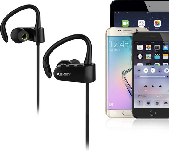 Aukey ep-b22 – Bluetooth Oortjes - Bluetooth 4.1 met Microfoon - Voor  Sporten en Renen | bol.com
