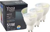 Ynoa smart home - Zigbee 3.0 - 3 x GU10 smart spot CCT - Diverse wittinten instelbaar