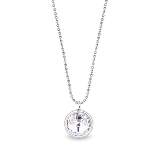 Spark Geboortesteen Ketting met Diamant – april