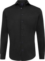 TRESANTI | NILO I Basic katoenen overhemd | zwart | Size 37