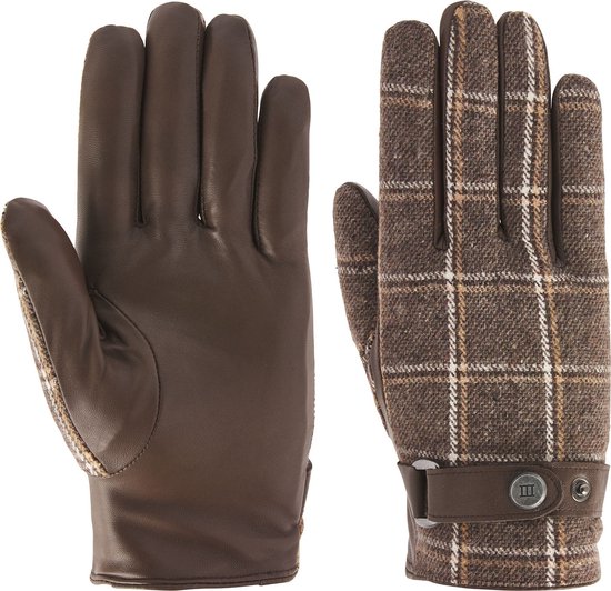 Gants en cuir cognac