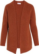 Cassis - Female - Open cardigan  - Roodbruin