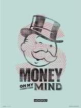 MONOPOLY MONEY ON MY MIND - Art Collector Print 30x40 cm