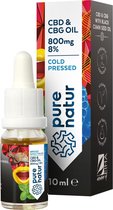 Pure Natur | CBD 800 | 8% 10 ml | Full Spectrum Black Cumin Seed Oil