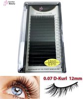 Guardian Beauty Prime Silk Lashes 12mm 0.07 D krul | Wimpers Extensions | Eyelashes | Wimpers |  Wimperextensions