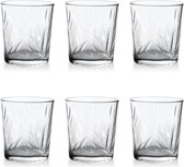 Lucy’s Living Luxe LUCA Waterglazen – set van 6 – glas – glazen – dineren – drank – koken – tafelen