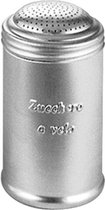 Veluw Poedersuikerstrooier ''Zucchero a velo'' - Ø7x(H)9cm - Aluminium