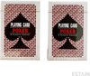Afbeelding van het spelletje Luxe Speelkaarten - Plastic Coating - Poker Kaarten - kaartspel - Spelkaarten - Spel Kaart - 2 x 56 - Gezelschapsspel - Spelen - Playing Cards - Cijfer In Alle 4 De Hoeken - 2 STUKS