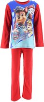Nickelodeon - Pyjama Paw Patrol - jongens - pyjama - 100% Jersey katoen - rood - maat 104