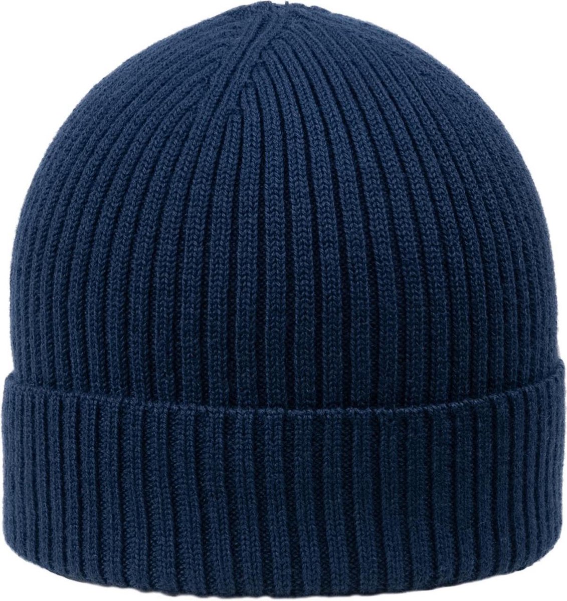 National Geographic Basic Beanie Donkerblauw - Muts Voor Heren - One Size