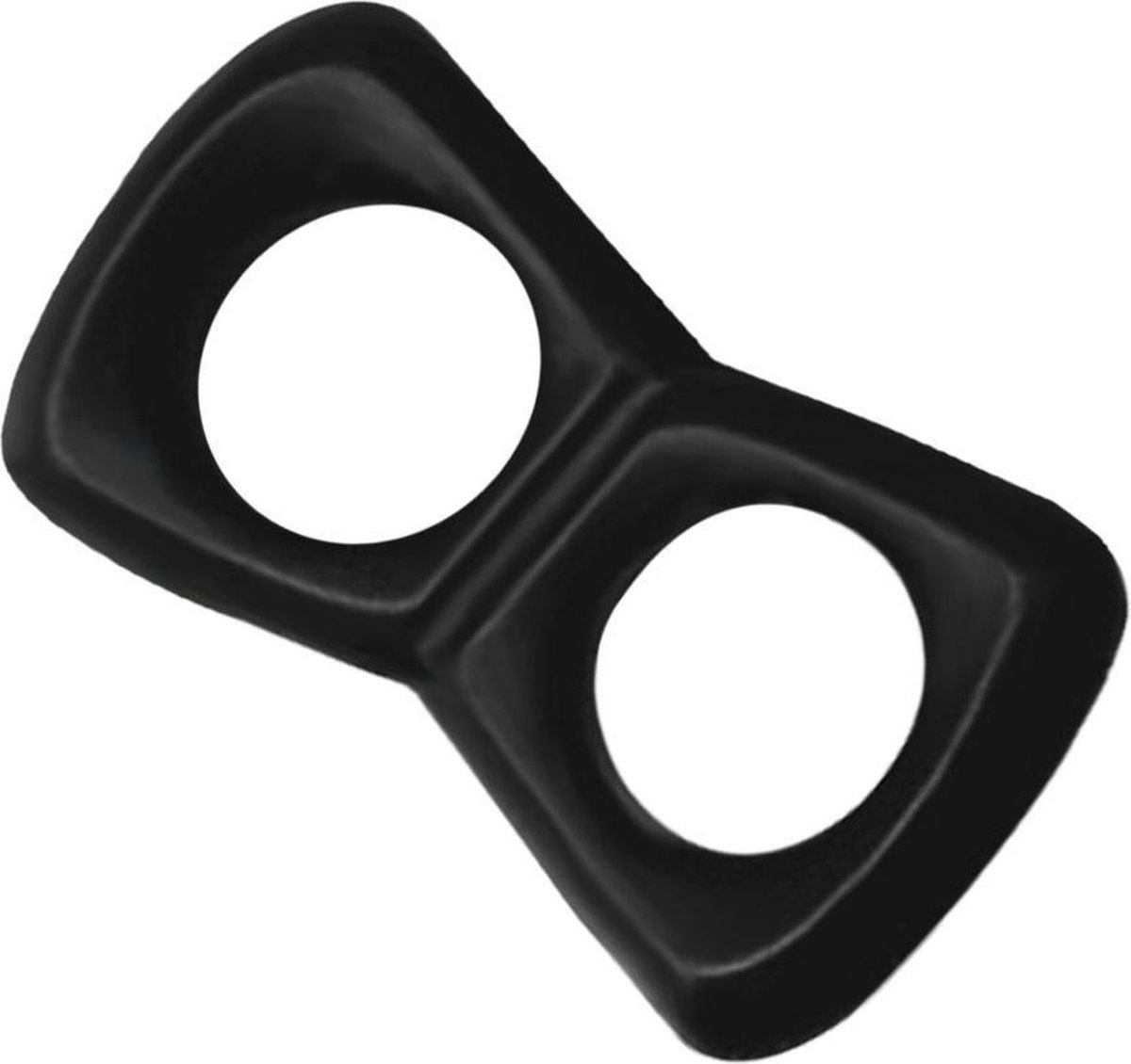 Goedkoopste Cockring met Dubbele Penisring – Industrieel Ontwerp Ballstretcher – Dubbele Cockring – Zijdezacht en Flexibele Ball Stretcher