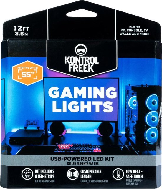 KontrolFreek - Gaming Lights USB Powered LED Kit
