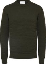 SELECTED HOMME MARKET SLHHARTLEY KNIT CREW NECK M Heren Trui - Maat XL