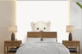 Fond d' écran - Papier peint photo Chambre de bébé - Ours polaire - Largeur 220 cm x Hauteur 220 cm