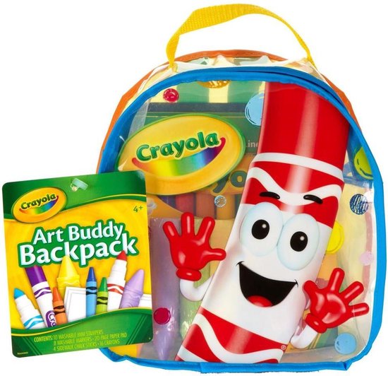 Crayola - Art Buddy Backpack - voor kinderen vanaf 4 jaar