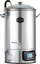Brew Monk™ 30 Liter - Alles-In-Een Bierbrouwsysteem - Brouwketel - Maischketel - Bierbrouwpakket Voor De Echte Brouwmeester - Zelf Bier Brouwen