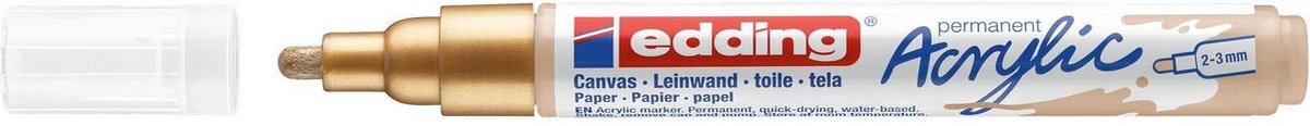 Acrylmarker edding e-5100 medium rijkgoud