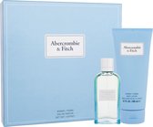 Abercrombie - First Instinct Blue Woman Eau De Parfum 50Ml Geschenkset