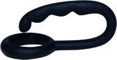 You2toys - Cockring met Anaal Plug Asslock Flexibel - Zwart
