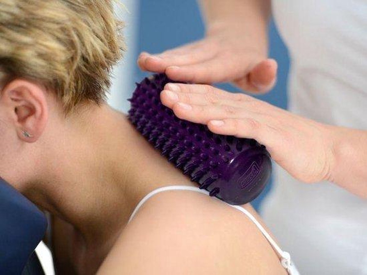 Sissel Spiky Body Roll - kleur paars - per 2 stuks