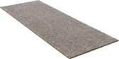 Carpet Studio Ohio Loper Tapijt 57x150cm - Vloerkleed Laagpolig - Tapijt Woonkamer en Tapijt Slaapkamer - Kleed Beige
