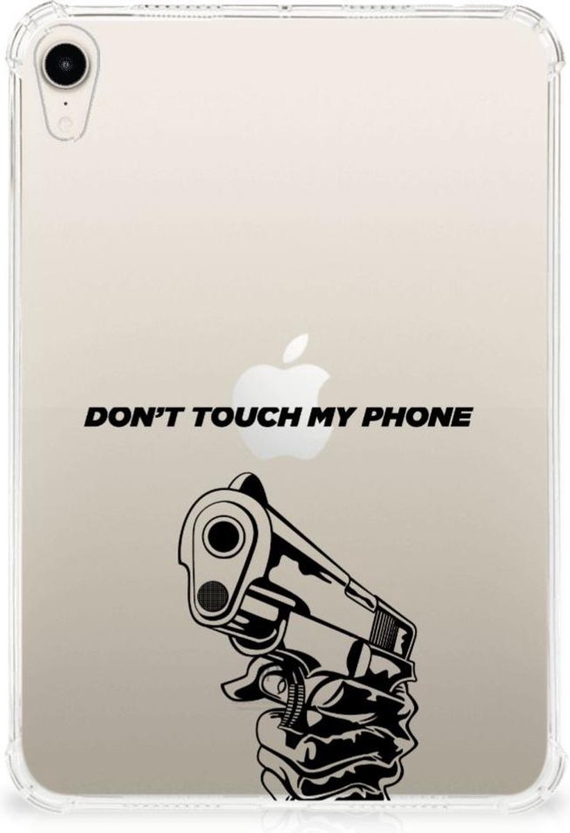 Apple iPad mini 6 (2021) Print Case Gun Don't Touch My Phone