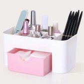 Opbergdoos met lade voor make-up 20x10x10 cm