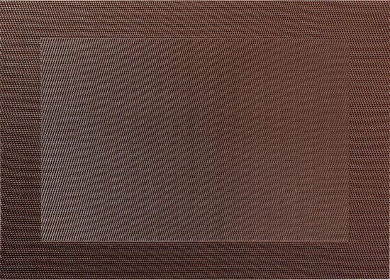 ASA Selection Geweven Rand Placemat -  33 x 46 cm - Bruin