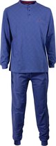 Paul Hopkins Heren pyjama Blauw PHPYH1512B - Maten: M