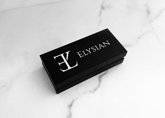 Montres Elysian pour Femme - Or - Cuir Wit - Acier Inoxydable - Étanche 3 Bar - Ø 36mm - Montre Femme - Cadeau pour Femme