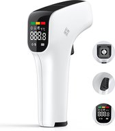 Bol.com Salvaro® Professionele Infrarood Thermometer Pistool Gun - Vernieuwde Uitvoering Met Verbeterde Sensor -Voorhoofd Thermo... aanbieding