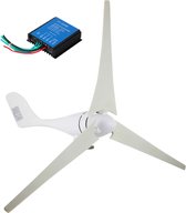 Happyment® Windturbine Generator 400W - Met controller - Energie Opwekken - Wind Turbine - Mini Windmolen - Groene Stroom - 12V