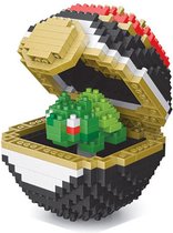 Creboblocks Pokeball met Bulbasaur 441 Nanoblocks