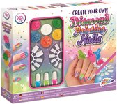 Diamond Painting Nagelstudio meisjes | Nagelstudio speelgoed | Nagelsalon Meisjes 6+ jaar | Nagellak Set - Nagellak kinderen - Diamond painting nagels meisjes