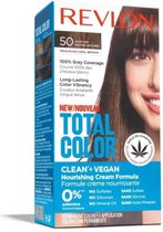 REVLON Permanente kleur - Clean & vegan - TOTAL COLOR 50 - Medium natuurlijk bruin