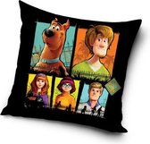 Scooby Doo met alle Figuren Sierkussens - Kussen - 40 x 40 inclusief vulling - Kussen van Polyester - KledingDroom®